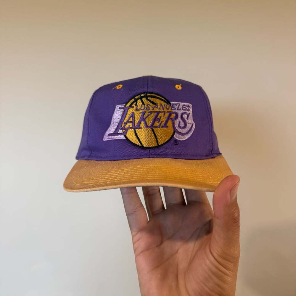 Vintage Los Angeles lakers SnapBack hat Kobe Bryant...